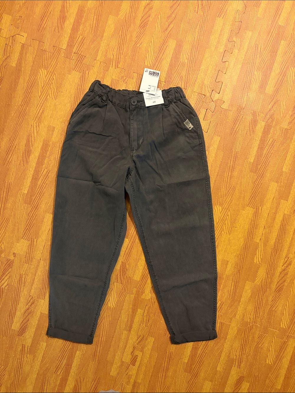 H&M Gray Casual Kids Chino Pants